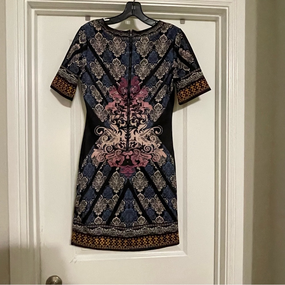 ￼ Scuba fabric, print dress